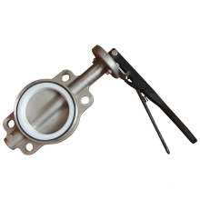 Stainless Steel Wafer Type Butterfly Valve (lever operator)